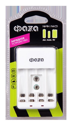 Зарядное устройство ФАZА B-55А 4*AA/AAA, 1*9V